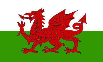 The Welsh Dragon awakes next to the Law of England